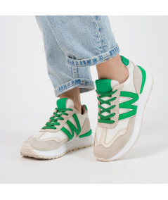 Zapatillas Urbanas Verde Emma