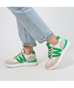 Zapatillas Urbanas Verde Emma