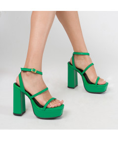 Sandalias Verde Macarena