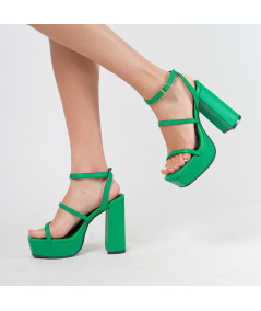 Sandalias Verde Macarena