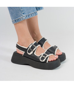 Sandalias Negro Kendall