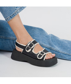 Sandalias Negro Kendall