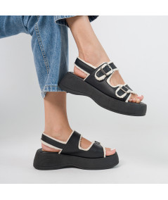 Sandalias Negro Kendall