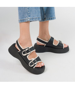 Sandalias Negro Kendall