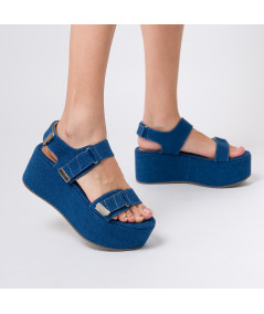 Sandalias Azul Megan