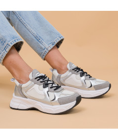 Zapatillas Urbanas Gris Solange