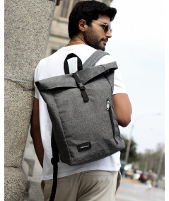 MOCHILA GRIS ALEX