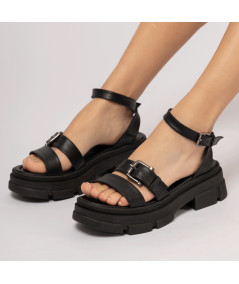 Sandalias Negro Johari