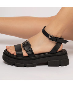 Sandalias Negro Johari