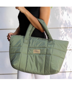 Bolso Puffer Verde Genesis