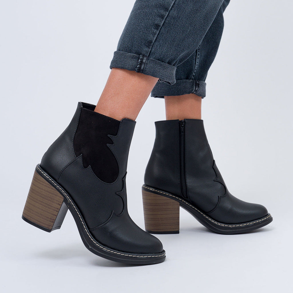 BOTINES NEGRO KIRA ARANNI
