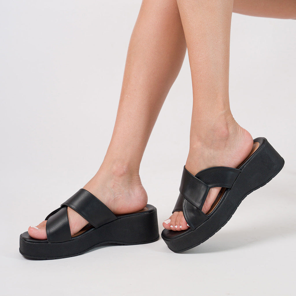 SANDALIA NEGRO MARGARITA ARANNI