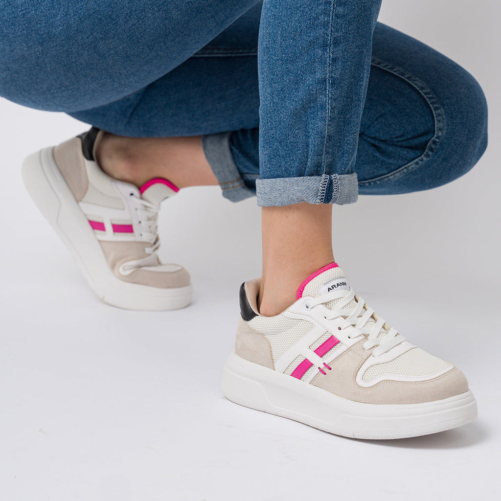 ZAPATILLA ROSA MADRID ARANNI