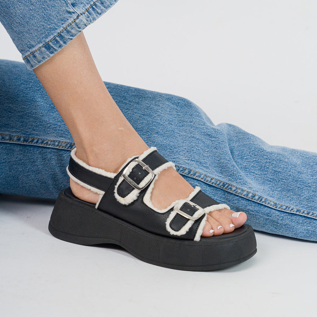 SANDALIA NEGRO KENDAL ARANNI