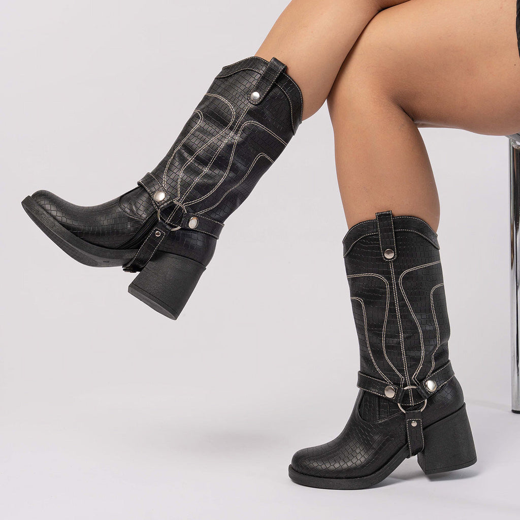 BOTINES NEGRO TASHA ARANNI