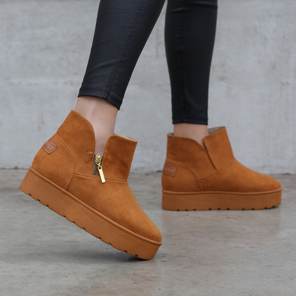 BOTINES CAMEL LUANA ARANNI