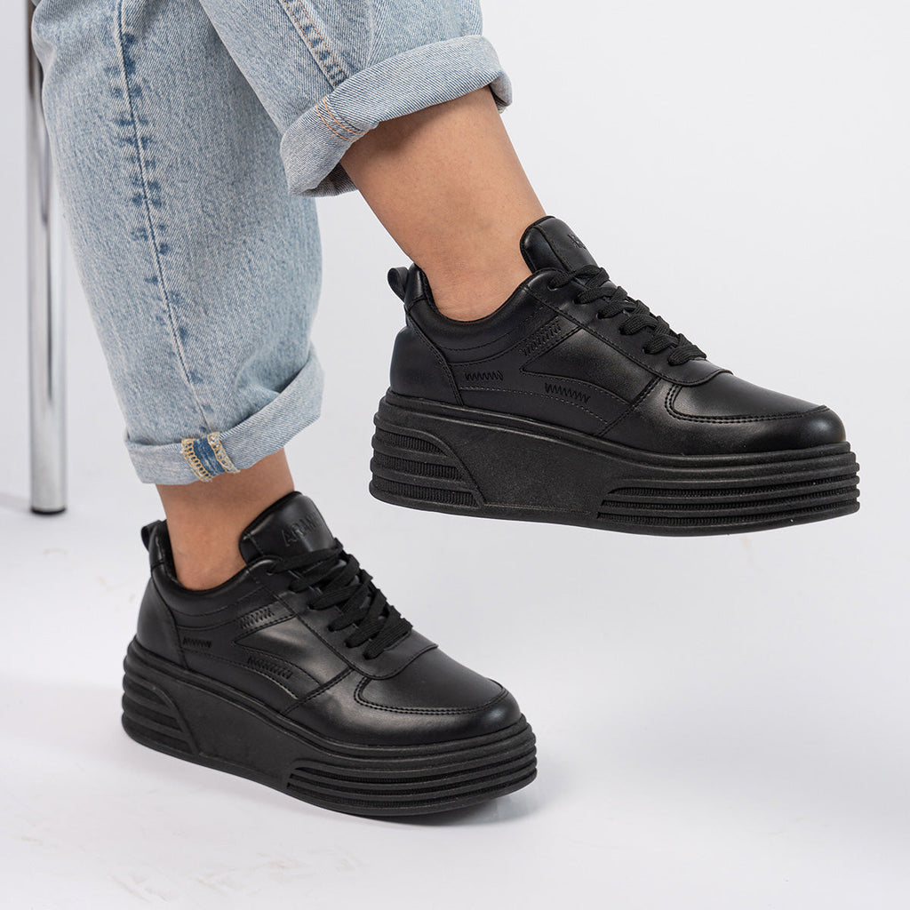 ZAPATILLA NEGRO ROMA ARANNI