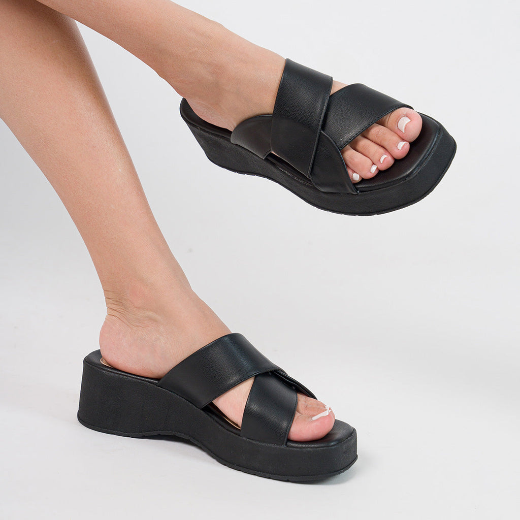 SANDALIA NEGRO MARGARITA ARANNI