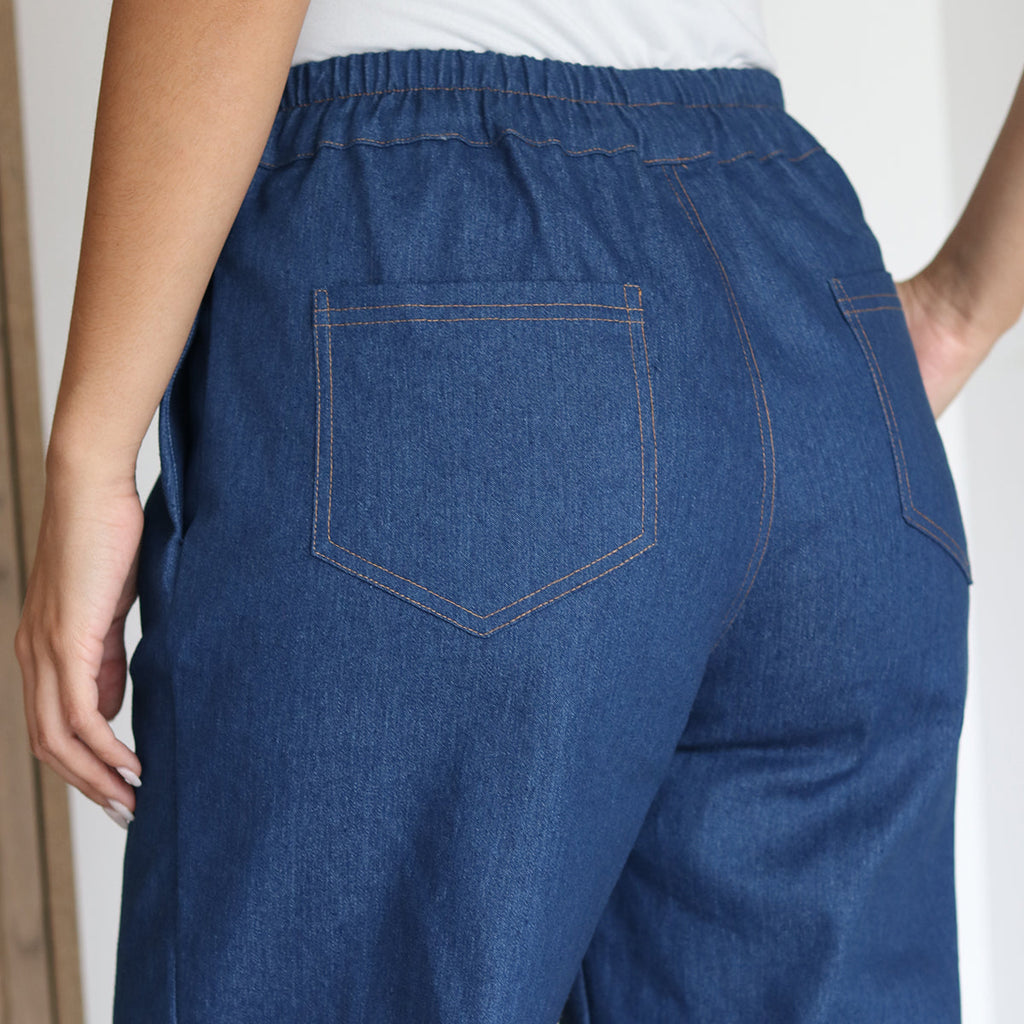 PANTALÓN DENIM AZUL KATHY ARANNI
