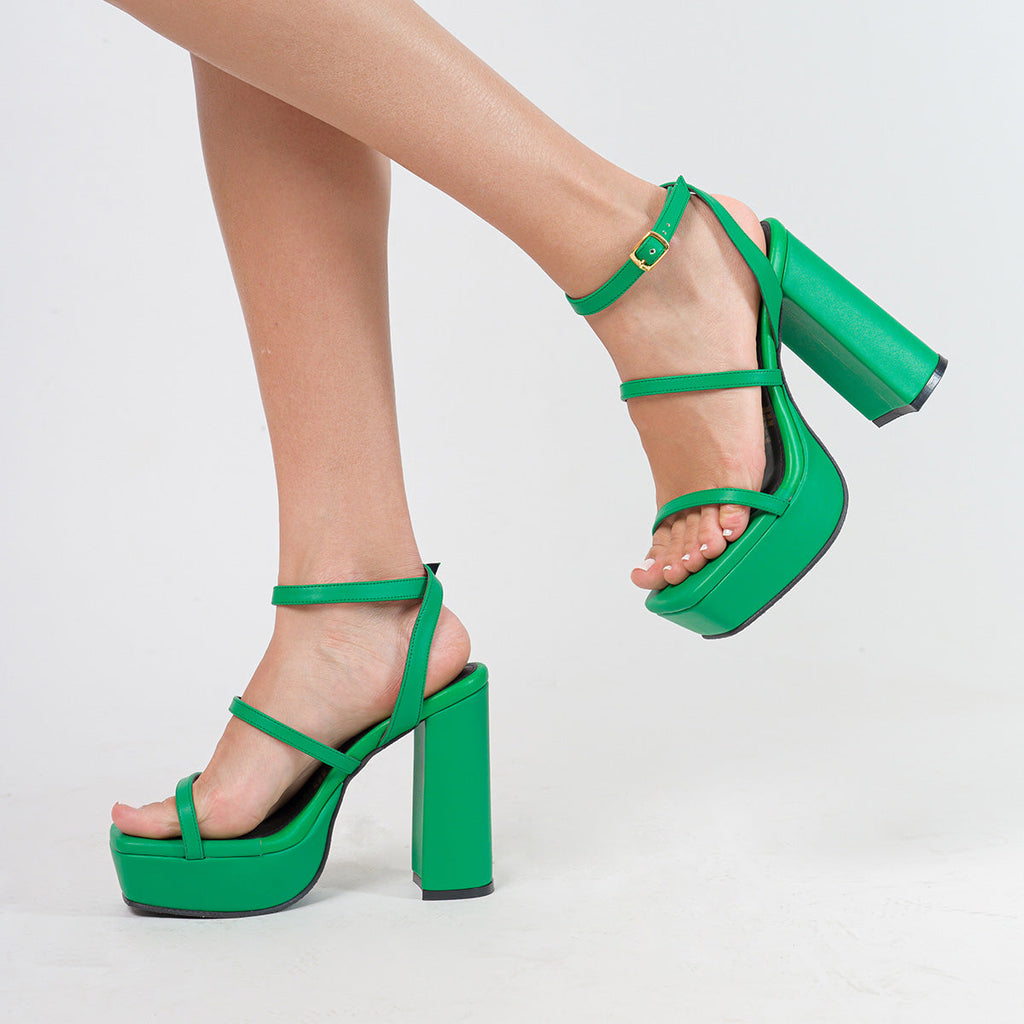 SANDALIA VERDE MACARENA ARANNI