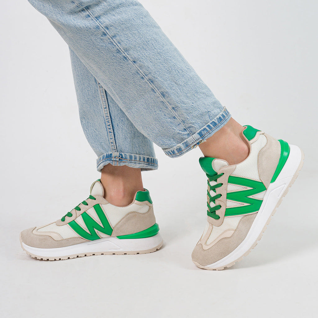 ZAPATILLA VERDE EMMA ARANNI