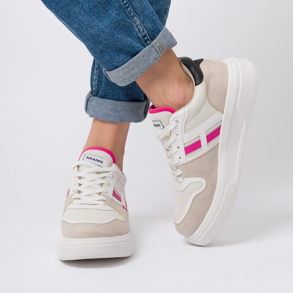 ZAPATILLA ROSA MADRID ARANNI