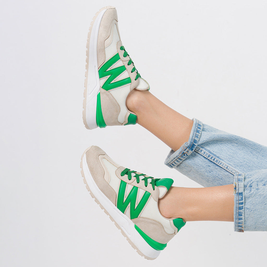 ZAPATILLA VERDE EMMA ARANNI
