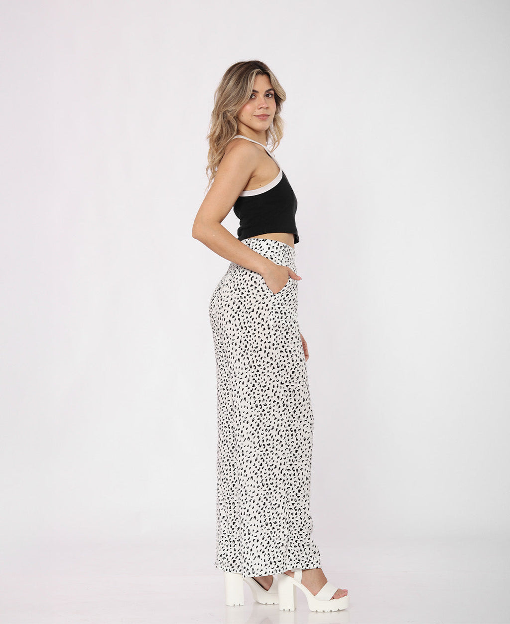PANTALÓN PRINT BLANCO MILET ARANNI