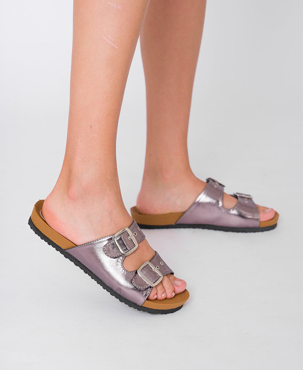 SANDALIA PLATA QUEMADA ANTONIA ARANNI