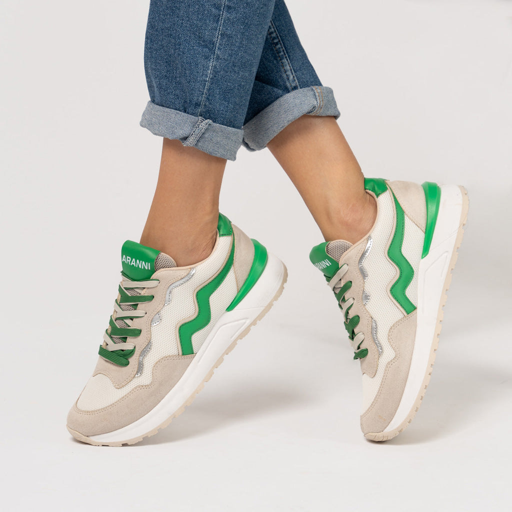 ZAPATILLA VERDE GABY ARANNI