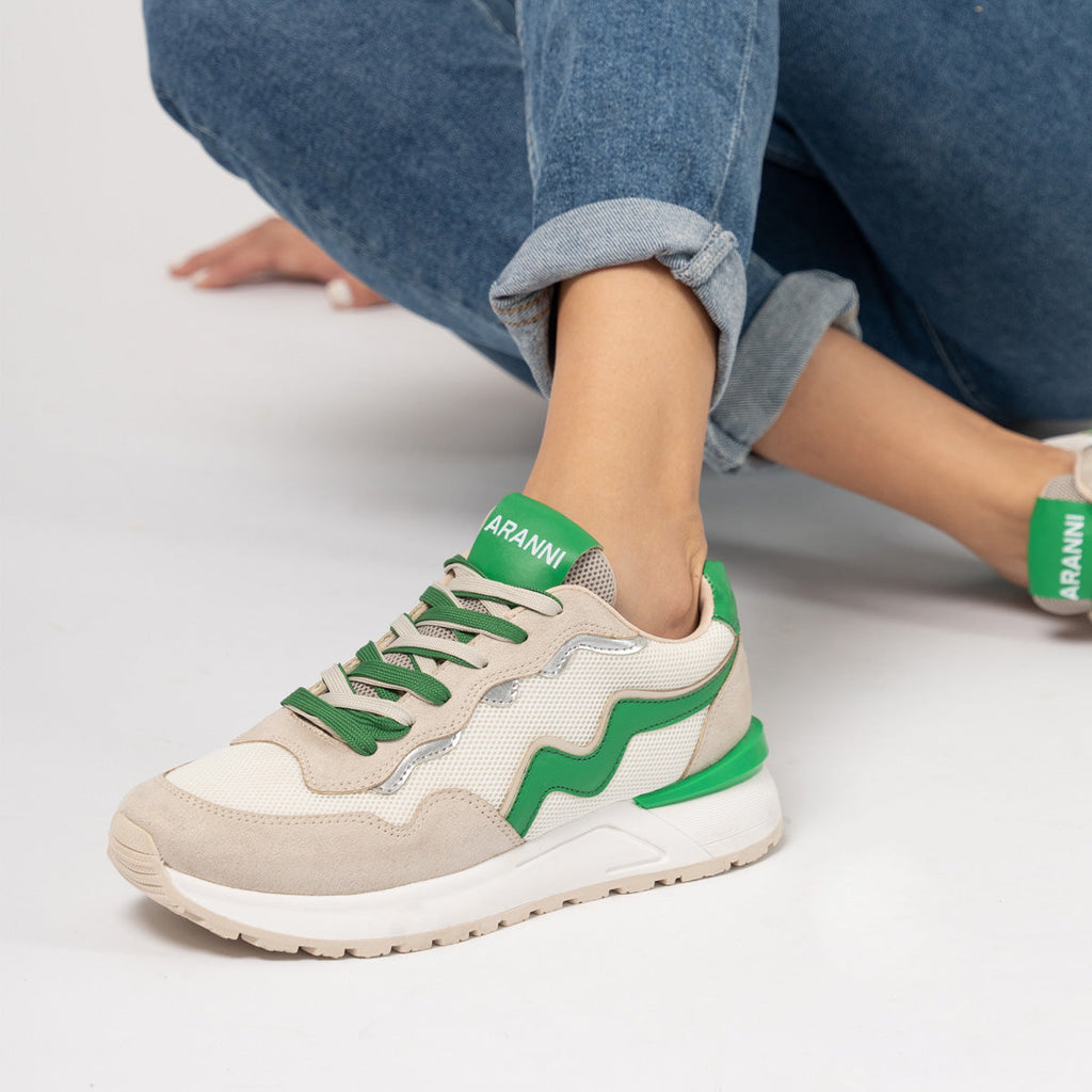 ZAPATILLA VERDE GABY ARANNI