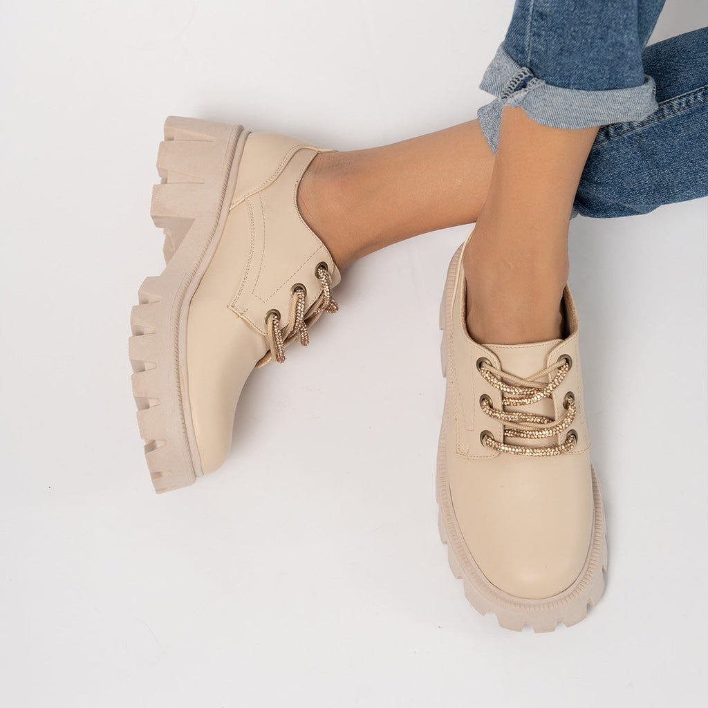 OXFORD BEIGE MARY ARANNI