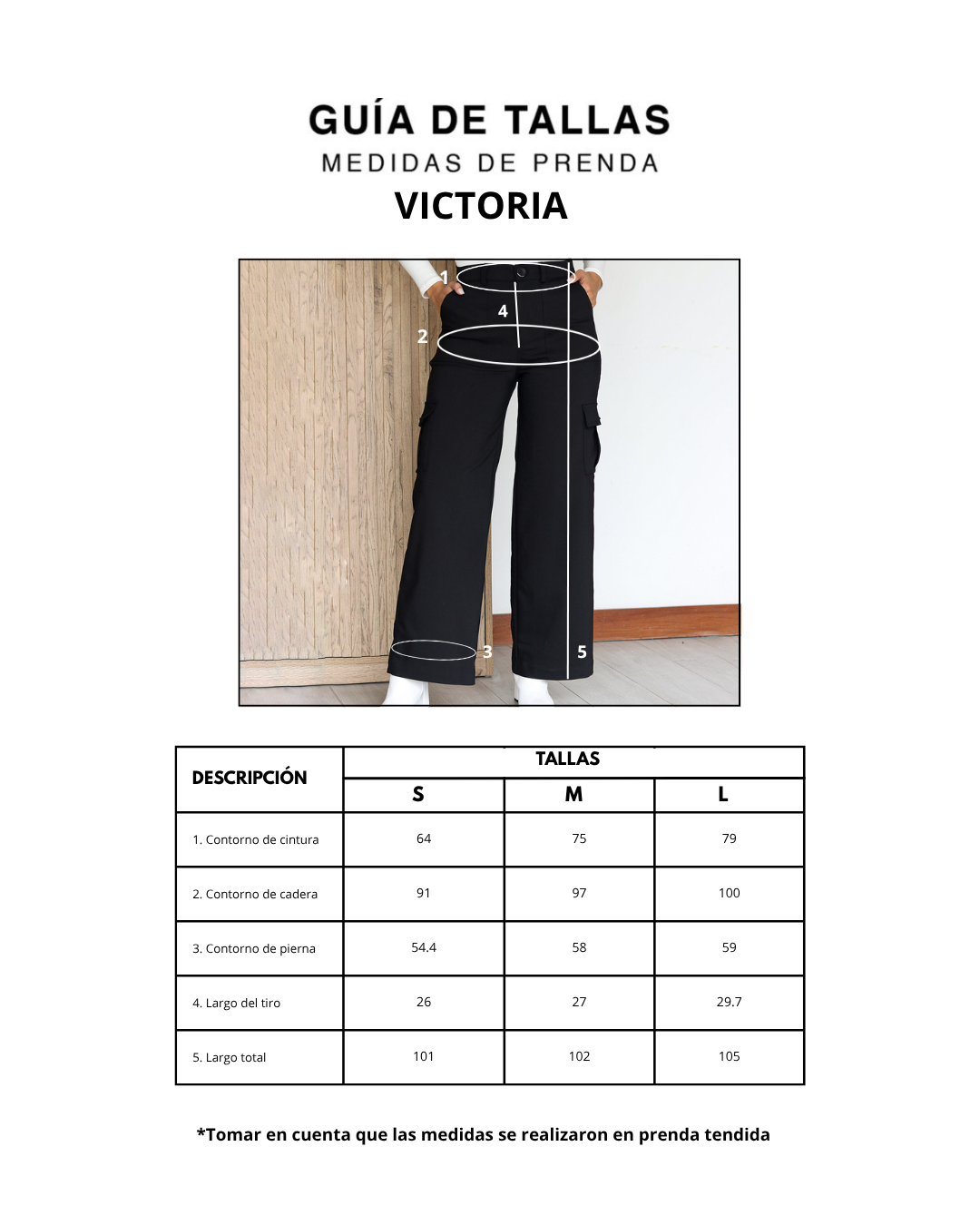 PANTALÓN CARGO VICTORIA