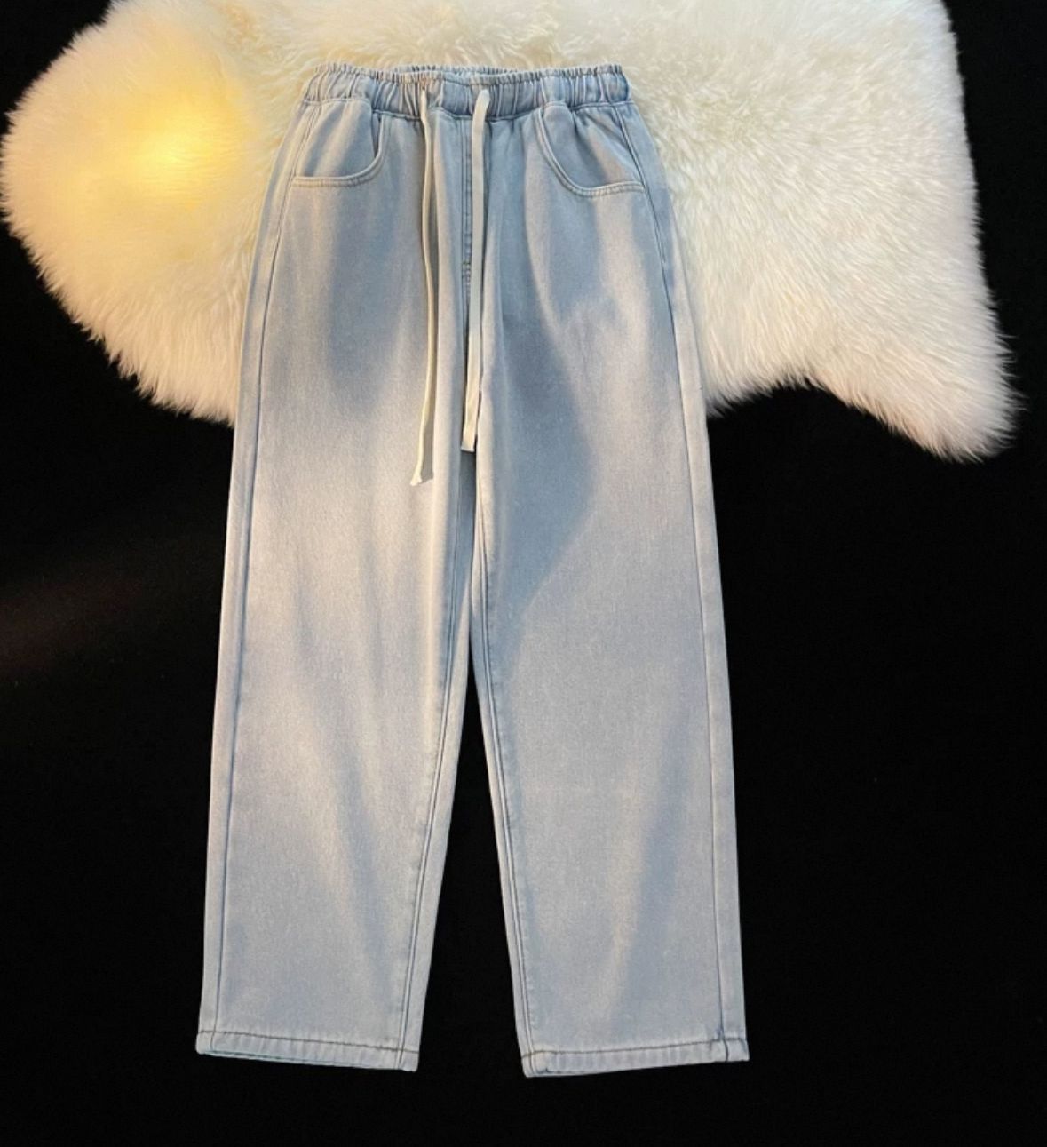 Jogger Denim Afelpado