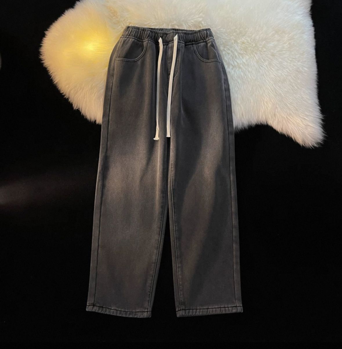 Jogger Denim Afelpado