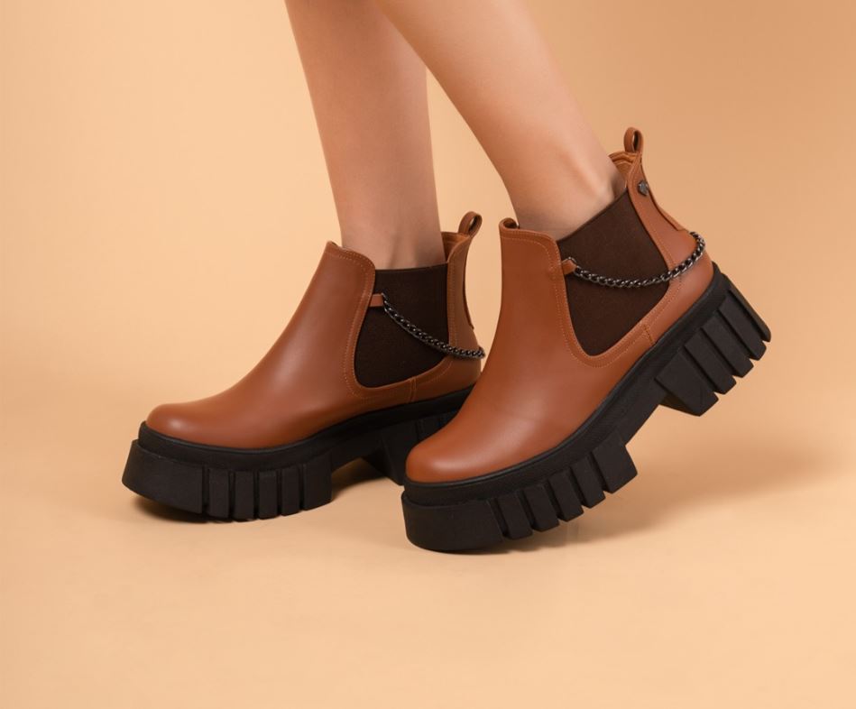 BOTINES CAMEL CHELSEA ARANNI
